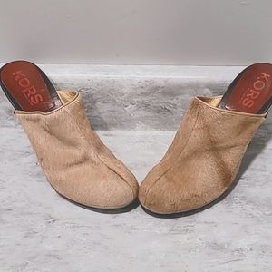 Michael Kors Mohair Clogs US 9 Made in Italy